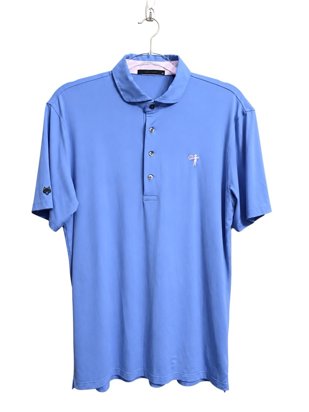 Greyson Periwinkle Blue Performance Golf Polo Shirt